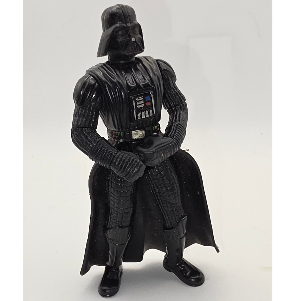 Star Wars Darth Vader Action Figure 3in Black Good 1996 LFL